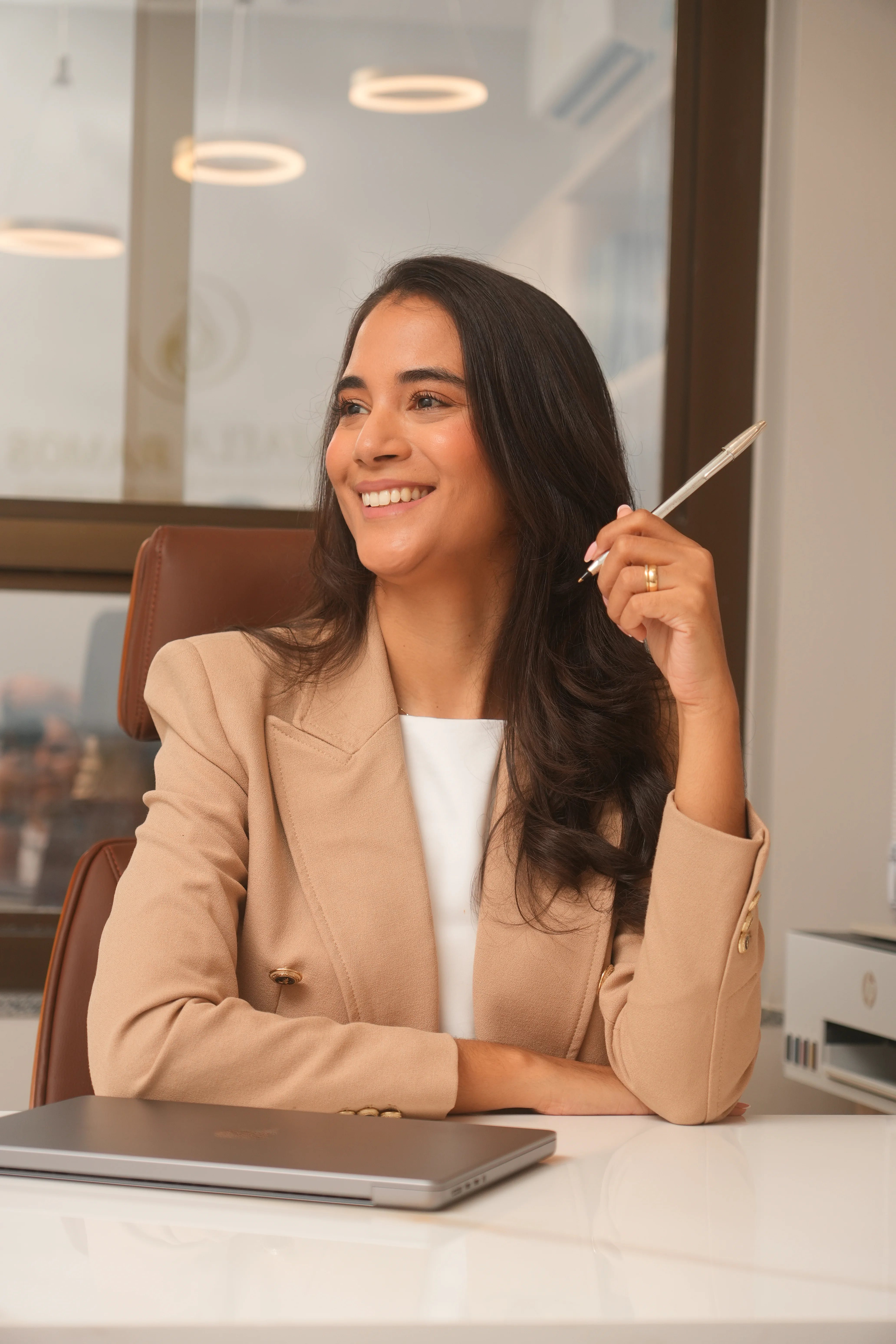 Dra. Rafaela Ramos durante atendimento